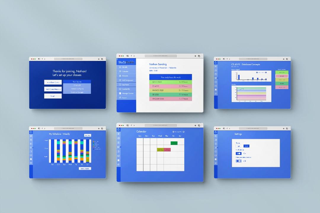 Study Buddy Desktop Mockup